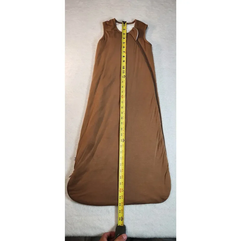 Kyte Baby Sleep Sack 1.0 TOG Medium Brown Bamboo Sleep Bag Wearable Blanket EUC